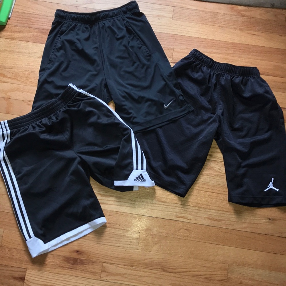 Jordan, Nike, adidas boys shorts